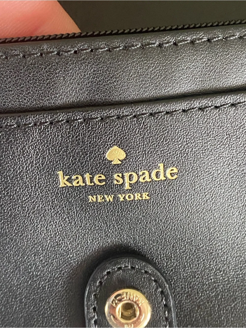 Kate Spade Storybook Lined Red/Orange Wallet - Picture 8 of 12